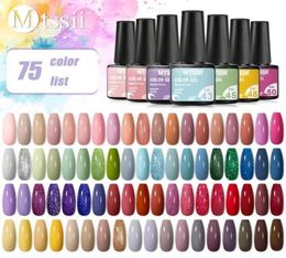 Mtssii 30pcs Gel Nail Polish Set MultiColor Semi Permanent Long Lasting Soak Off UV Varnish Art Hybrid349T8230896