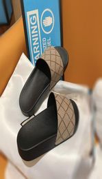 22ss Men Women Slippers Designer Shoes Luxury Slide Summer Fashion Wide Flat Sandals with Thick Sandal Slipper Flip Flops size 359631259