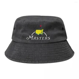 Berets Women Men The Masters Golf Tournament Cotton Bucket Hat Outfits Summer Beach Headwear Denim Fisherman Cap