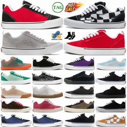 shoes Knu sneakers Skool skateboard triple VR3LX Mega Cheque trainers leather Japan sorbet pastel pop mens womens Black White Navy Gum outdoor flat Platform purple