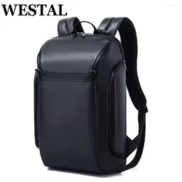 Backpack WESTAL 15.6 Inch Laptop Waterproof Travel Business Bags Handbags Computer Bag College Schoolbag Hiking Mochila For Men