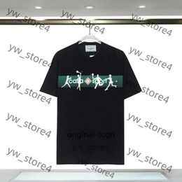 Casa Blanca Shirt Designer Casablanc Shirts Fashion Men Casual T-Shirts Man Clothing Street T-Shirts Tennis Club Casablancas T Shirts Shorts Sleeve Clothes e8fa