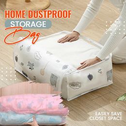 Storage Bags Quilt Clothes Bag Sack Folding Duvet Blanket Sorting Dust-Proof Closet Under-Bed Cabinet Organizer