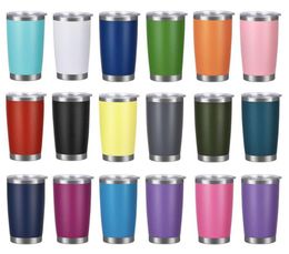 20oz 30oz Car Tumbler Cups Drinkware Colourful Stainless Steel Travel Ice Vacuum Insulated Coffee Water Mugs Bottle Cups HHB6173975008