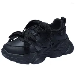 Casual Shoes 2024 Trends Tennis Sports Breathable Sneaker For Women In Ladies Platform Wedge Hidden Heel Athletic Shoe