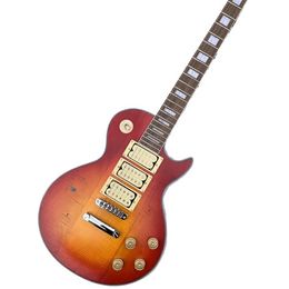 HOT!Custom Shop Gary Moore Peter Honey Sunburst Flame Maple Top Relic Electric Guitar custom guitar