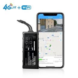 JM-VL01 4G Car GPS Tracker With WiFi Real-time Tracking Driving Behaviour Smart Alerts Via APP Web GV40 Tracker For Cars Moto