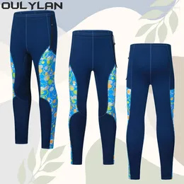 Women's Swimwear Oulylan Neoprene Underwater Kitesurf Surf Surfing Spearfishing Jacket Pants Clothes Wet Suit 3MM Men Women Diving Wetsuit