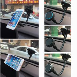 Car Phone Holder Magnetic Car Windshield Mount Universal Holder Cell Phone Support Smartphone Stand In Car Magnet Mobile Holder