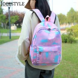 School Bags 3pcs/set Fashion Large Capacity Backpacks Women Nylon Rucksack Casual Shoulder Bag Lunch Sets For Teens Girls Travel