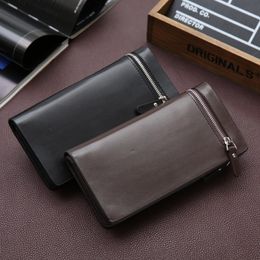 Mens Brand Wallet Men's pu Leather With Wallets For Men Purse masculina card holder free shipping 3401