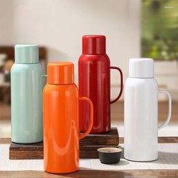 Water Bottles 316 Stainless Steel Thermal Insulation Cup Household Portable Large Capacity Braised Teapot Lock And Load Spray Kettle