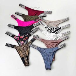 Fitness Girl Luxury Sexy Seamless Panties Sex String LOVE High Waist Sporty Women Underwear Thongs Cotton Female Lingerie Thong