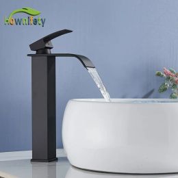 Tall Style Basin Sink Faucet Hot & Cold Mixer Tap Deck Mounted Single Hole Torneira More Colour More Type Single Holder