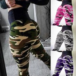 Yoga Outfits Women's Pants Fashion Camouflage Slim Leggings 2024 Sports Fitness Jogger Running Gym Seamless Women Pant