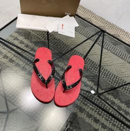 Best Quality Designer Slippers Leather sandal Same Style for Women's slides Summer Outwear Leisure Vacation slides Beach Slippers Spring Flat Genuine Shoes