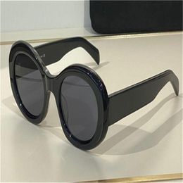 Mode Großhandelsdesign Sonnenbrille 40194 kleiner ovaler Rahmen Einfacher großzügiger Stil UV400 Schutz Brillen Top -Qualität mit Brille Fall 201p