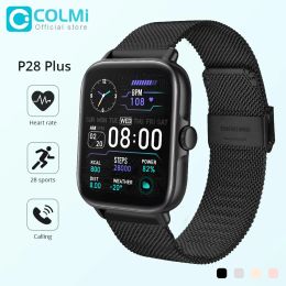 COLMI 2022 P28 Plus Smartwatch Men Bluetooth Answer Call IP67 Waterproof Smart Watch Women GTS3 GTS 3 for Android iOS Phone