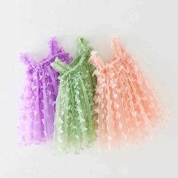 Girl's Dresses Girls Dresses Summer Baby Girl Dress Princess Birthday Party Dress Winged Fairy with Butterfly Mesh Dress Cute Childrens Clothing WX5.23