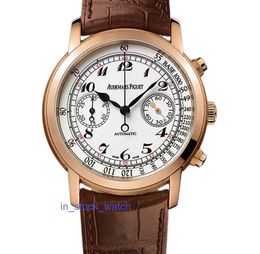 AeiPoy Watch Luxury Designer Classic 18K Rose Gold Automatic Mechanical Watch Mens Watch WU Timing