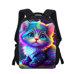 School Bags Classic Cartoon Printing Bag For Girls Toddler Child Backpack Kawaii Back Pack Primary Student Simple Lunch