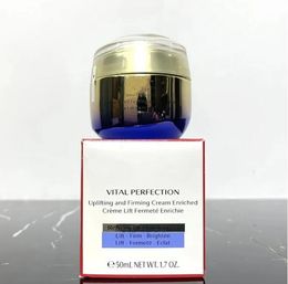 Brand Creams Vital Perfection Uplifting and Firming Cream Enriched Crene Life Fermete Enrichie Face Skin Care Lotion 50ML