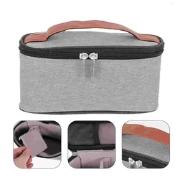 Storage Bags Makeup Travel Toiletry Portable Lunch Pouch Handbag Tote Organizer Box Picnic Japanese Bento Decorative Waterproof