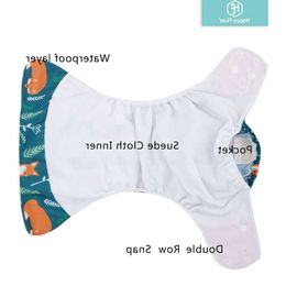 3PCS ECO-Friendly Diaper One Size Adjustable Washable Reusable Cloth For Baby 4pcs Diapers+1 Nappy Roll 939ee