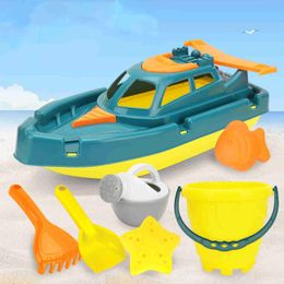 Sand Play Water Fun Sand Play Water Fun Summer Beach Games Childrens Toy Sandbox Set Water Toy Sandbucket Pit Tool Outdoor Toy Boys and Girls Gift WX5.22