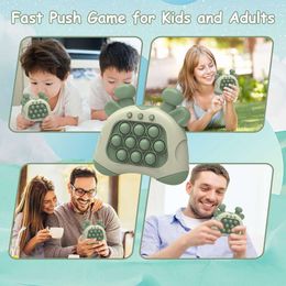 Upgraded Pop Light Quick Push Budget Kids Adult Decompression Sensory Toys Fun Game Gift for Boys and Girls