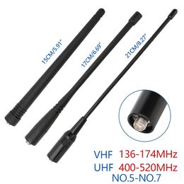 ABBREE SMA-Female VHF UHF High Gain Universal Antenna For Walkie Talkie TYT-T2 Baofeng UV-5R UV-82 BF-888S BF-B3 Two Way Radio