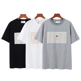 Designer Tshirt Summer Men's T Shirts Loose High Street Short Sleeve T-shirts For Men And Women