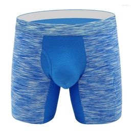 Underpants Men Trunks U Convex Boxers Fashion Fitting Wear-Resistant Modal Casual Sports Breathable Underwear Slip Homme Sleep Bottoms