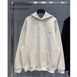 designer hoodies men hoody Balencigaas Mens sweater Sweatshirt High version front and back printing men's and women's new thread sewing and dyeing couple 52PM