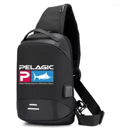 Backpack 2024 Men Shoulder PELAGIC Icar Hiking Nylon Outdoor Camping Trekking Chest Sling Bag