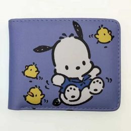 Purse Hot Sell Cartoon Wallet PU Leather Purse with Coin Pocket Gift for Girls Student Y240524