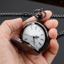 Pocket Watches Luxury Fashion Quartz Watch Pendant Necklace Chain Jewellery Gift FOB Clock For Men Women CF1905