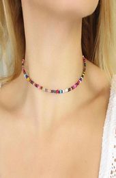 Summer Colourful African Beaded Necklaces for Women Statement Jewellery Collar Collier Charm Necklace Boho Tribal Unique Jewelry3614984