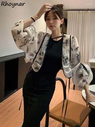 Work Dresses Sets Women Shirring Sun-proof Print All-match Thin Jackets Ankle-length Sheath Sexy Korean Style Fashion Temperament Ins