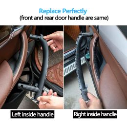 Car Left Right Interior Door Inside ABS Pull Handle Trim Cover For BMW X5 X6 F15 F16 2014-2018 51417292243 51417292244