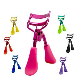 1 Pc Handle Eyelash Curler Natural Bending Beautiful Eyelash Beauty Special Professional Makeup Tools 7 Colour