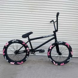 Bikes 9.3-inch large handle household BMX Crmo steel frame 20 inch professional BMX action performance bicycle excluding brakes Q240523
