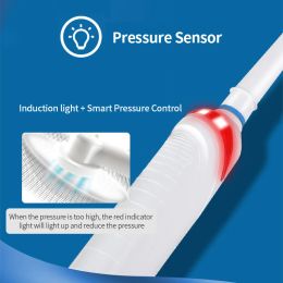 Oral B Sonic Electric Toothbrush Pro2000 3D Smart Teeth Cleaning Brush Pressure Sensor 2 Working Modes Gum Care Teeth Cleaner