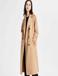 Ladies woolen coat max designer cashmere coat high quality warm long jacket cardigan fashion jacket allmatch2977874