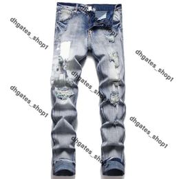Maschile amiriri jeans designer jeans jeans for uomini europeo jean hombre pantaloni pantaloni da motociclista ricamo strappato per la moda di cotone jeans maschi pantaloni di carico neri 855