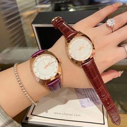 Fashion Full Brand Wrist Watches Women Ladies Girl Crystal Style Luxury Leather Strap Quartz Clock Gu132 262p