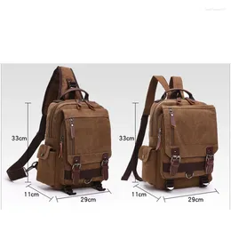 Backpack Male Travel Brand Canvas Leisure Duffle Bag Single Shoulder OL Men And Women Single-back Dual