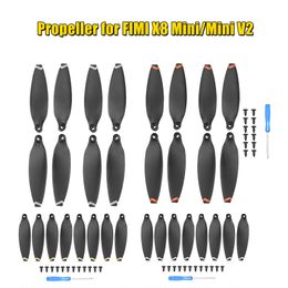 8/16pcs Quick Release Propeller for FIMI X8 Mini/Mini V2 Drone Light Weight Props Blade Wing Fans Accessory Spare Screw Kits