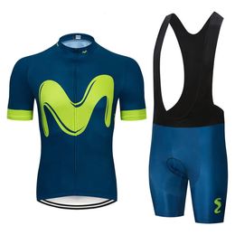 2024 Pro Team Cycling Jersey Set Summer Clothing MTB Bike Clothes Uniform Maillot Ropa Ciclismo Man Bicycle Suit 240523