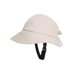 Berets Cycling Cap Protection Hiking Hat Foldable Bucket Wide Brim Gardening For Men Women Golf Camping Fishing